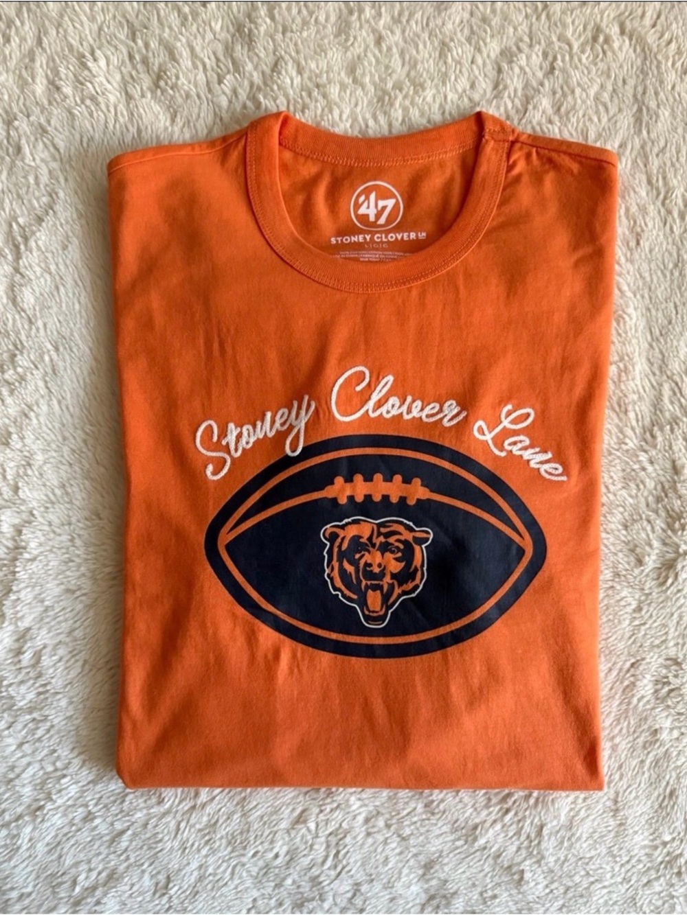 Men’s Chicago Bears Tee, 47 Brand x Stoney Clover Lane, NFL, NWT